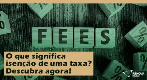 isenção de uma taxa