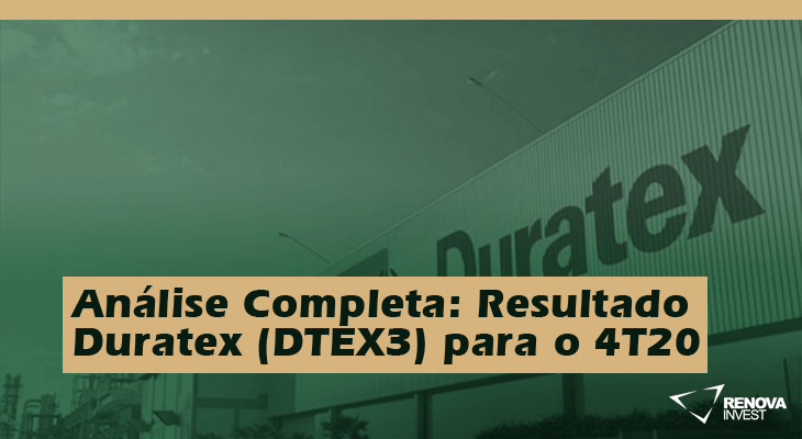 Análise Completa: Resultado Duratex (DTEX3) para o 4T20