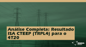 Análise Completa: Resultado ISA CTEEP (TRPL4) para o 4T20