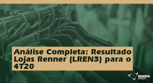 Análise Completa: Resultado Lojas Renner (LREN3) para o 4T20