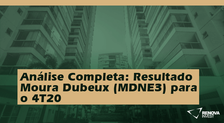 Análise Completa- Resultado Moura Dubeux (MDNE3) para o 4T20