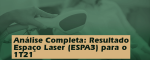 Análise Completa: Resultado Espaçolaser (ESPA3) 1T21