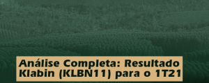 Análise Completa: Resultado Klabin (KLBN11) 1T21