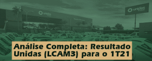 Análise Completa: Resultado Unidas (LCAM3) para o 1T21
