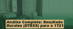 Análise Completa: Resultado Duratex (DTEX3) para o 1T21