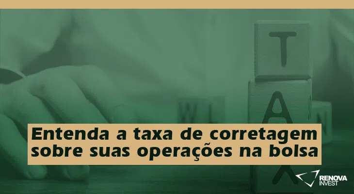 taxa de corretagem bolsa