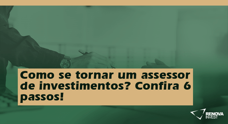 Seja um profissional na área de investimentos