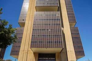 fachada do banco central do brasil com novo presidente do bc