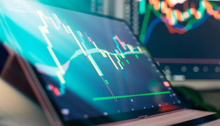 tela com gráfico de análises das gregas das opções