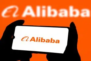 Dhaka,bangladesh,18,May,2024:alibaba,Logo,Displayed,On,A,Smartphone.