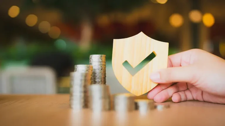 símbolo de proteção e segurança que reflete a marcação na curva