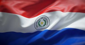 imagem mostra a bandeira do Paraguai