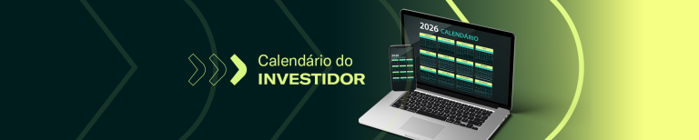 imagem mostra um notebook e um celular com a tela do cronograma anual do mercado financeiro