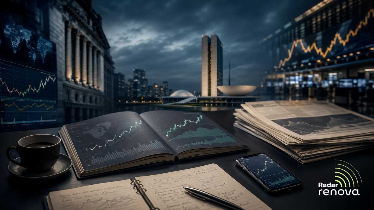 Tarifaço na reta final, Fed durão e Ibovespa aos 176 mil o Radar Renova da semana
