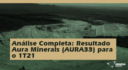 Aura Minerals (AURA33) 1T21