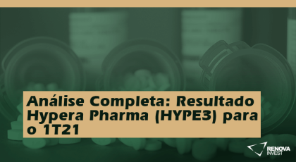 Hypera Pharma (HYPE3) 1T21